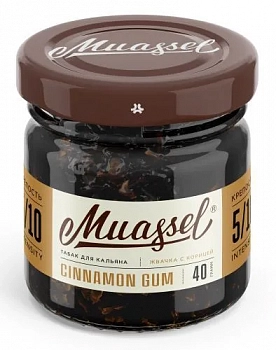 Купить Табак Muassel, 40гр "Cinnamon Gum - Жвачка с корицей" Табак Muassel, 40гр "Cinnamon Gum - Жвачка с корицей"
