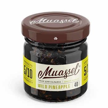 Купить Табак Muassel, 40гр "Wild Pineapple - Дикий ананас" Табак Muassel, 40гр "Wild Pineapple - Дикий ананас"