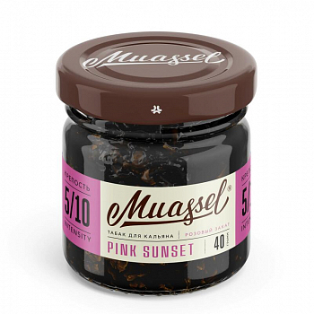 Купить Табак Muassel, 40гр "Pink Sunset - Розовый закат" Табак Muassel, 40гр "Pink Sunset - Розовый закат"