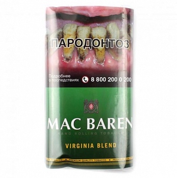 Табак сигаретный MAC BAREN Virginia Blend 40гр
